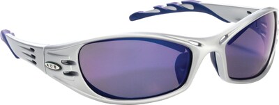 3M Occupational Health & Env Safety Protective Glasses, Blue Mirror