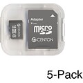 Centon Micro SDHC™ Cards, Class 4, 16GB, 5 Pack