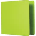 Staples® Heavy-Duty Binder with D-Rings, Chartreuse, 650 Sheet Capacity, 3 Ring