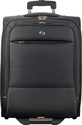 Solo® Urban 15.6" Rolling Overnighter Case, Black