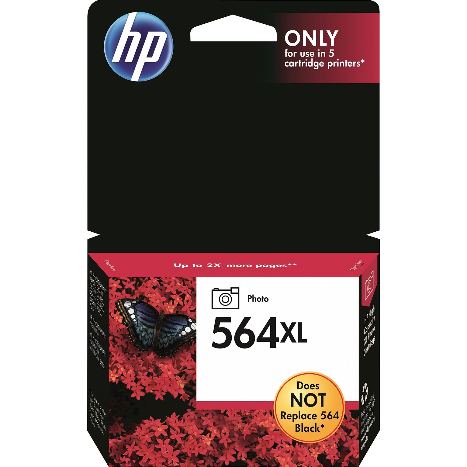 HP 564XL Photo Ink High Yield Ink Cartridge   (CB322WN#140)