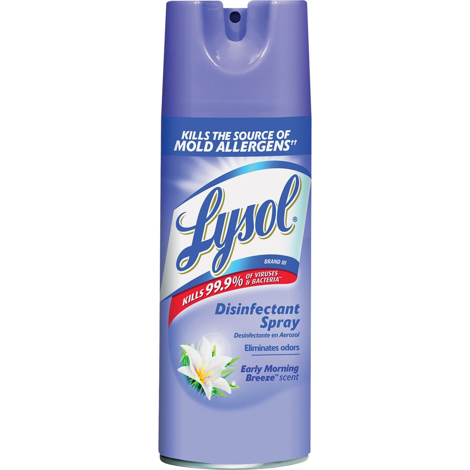 Lysol® Disinfectant Spray, Early Morning Breeze, 12 Oz., Aerosol Can (RAC80833EA)