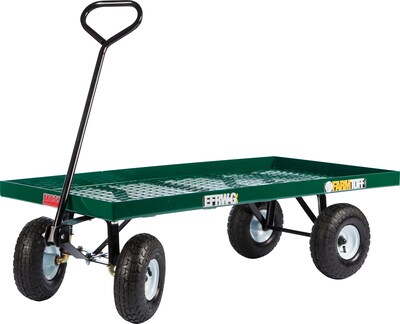 Farm Tuff  24 x 48 Metal Deck Garden Cart (EFRW-G)