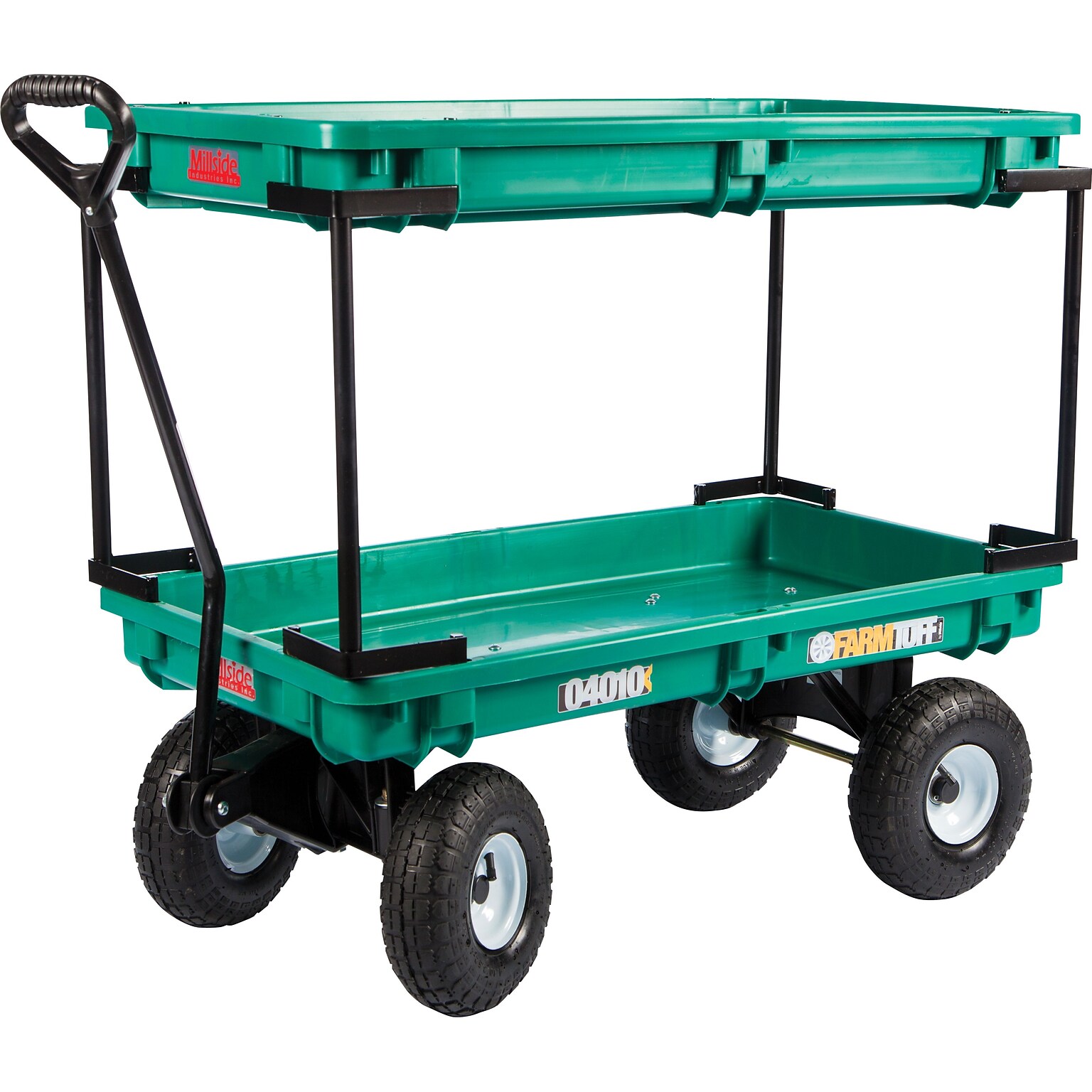 Farm Tuff 20 x 38 Plastic Double Deck  Wagon (4010)