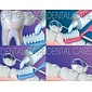 Dental Assorted Postcards; for Laser Printer; Dental Care, 100/Pk