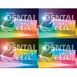 Dental Assorted Postcards; for Laser Printer; Gental Dental Care