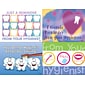 Dental Assorted Postcards; for Laser Printer; Hygenist Reminder, 100/Pk