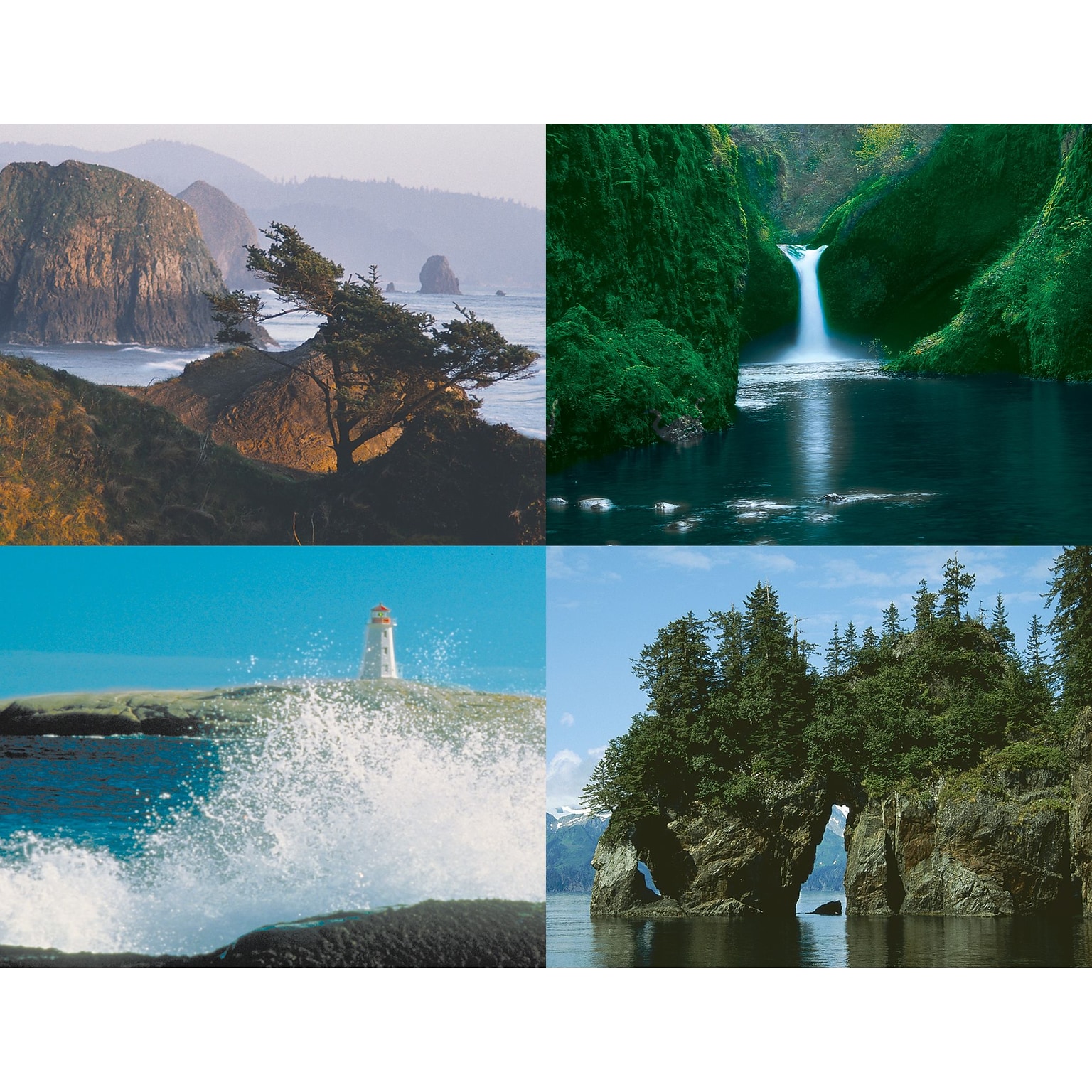 Generic Assorted Postcards; for Laser Printer; Scenic Water, 100/Pk