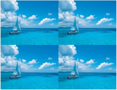 Generic Postcards; for Laser Printer; Sailboat