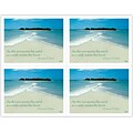 Generic Postcards; for Laser Printer; Ocean Beach, 100/Pk