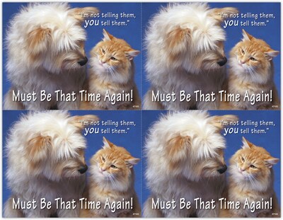 Generic Postcards; for Laser Printer; That Time Again, 100/Pk