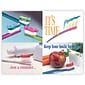 Graphic Image Assorted Postcards; for Laser Printer; Toothbrushes, 100/Pk