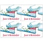 Recycled Postcards; for Laser Printer; Just A Reminder, Floss Tied Around Toothbrush, 100/Pk