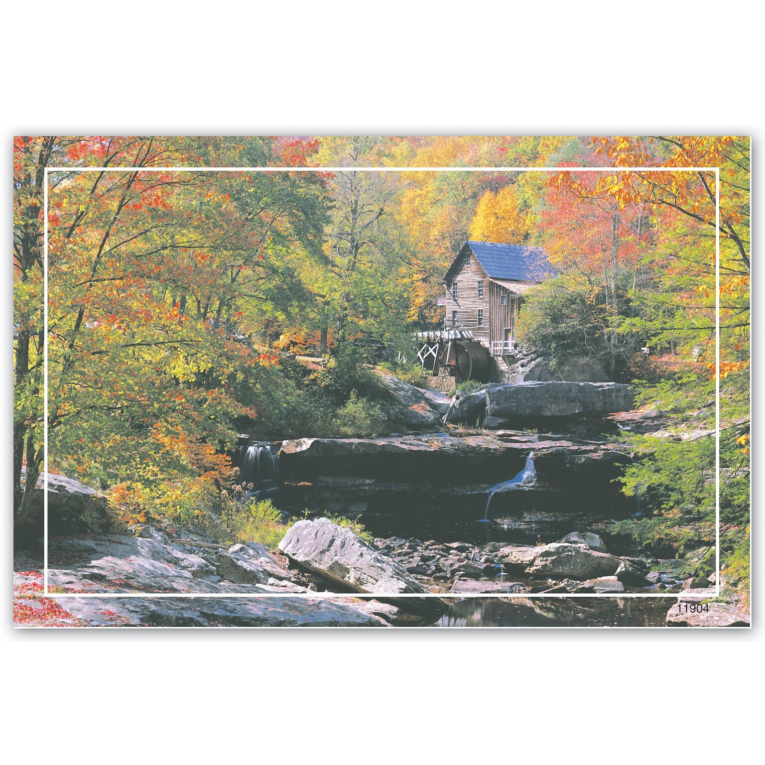 Scenic Postcards; for Laser Printer; Autumn Color, 100/Pk