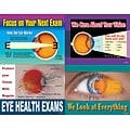 Eye Care Assorted Postcards; for Laser Printer; Eye Exam, 100/Pk