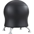 Safco Zenergy Vinyl Ball Chair, Black (4751BV)