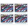 Graphic Image Postcards; for Laser Printer; Many Toothbrushes, 100/Pk