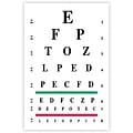 Graphic Image Postcards; for Laser Printer; Eye Chart (Snellen), 100/Pk