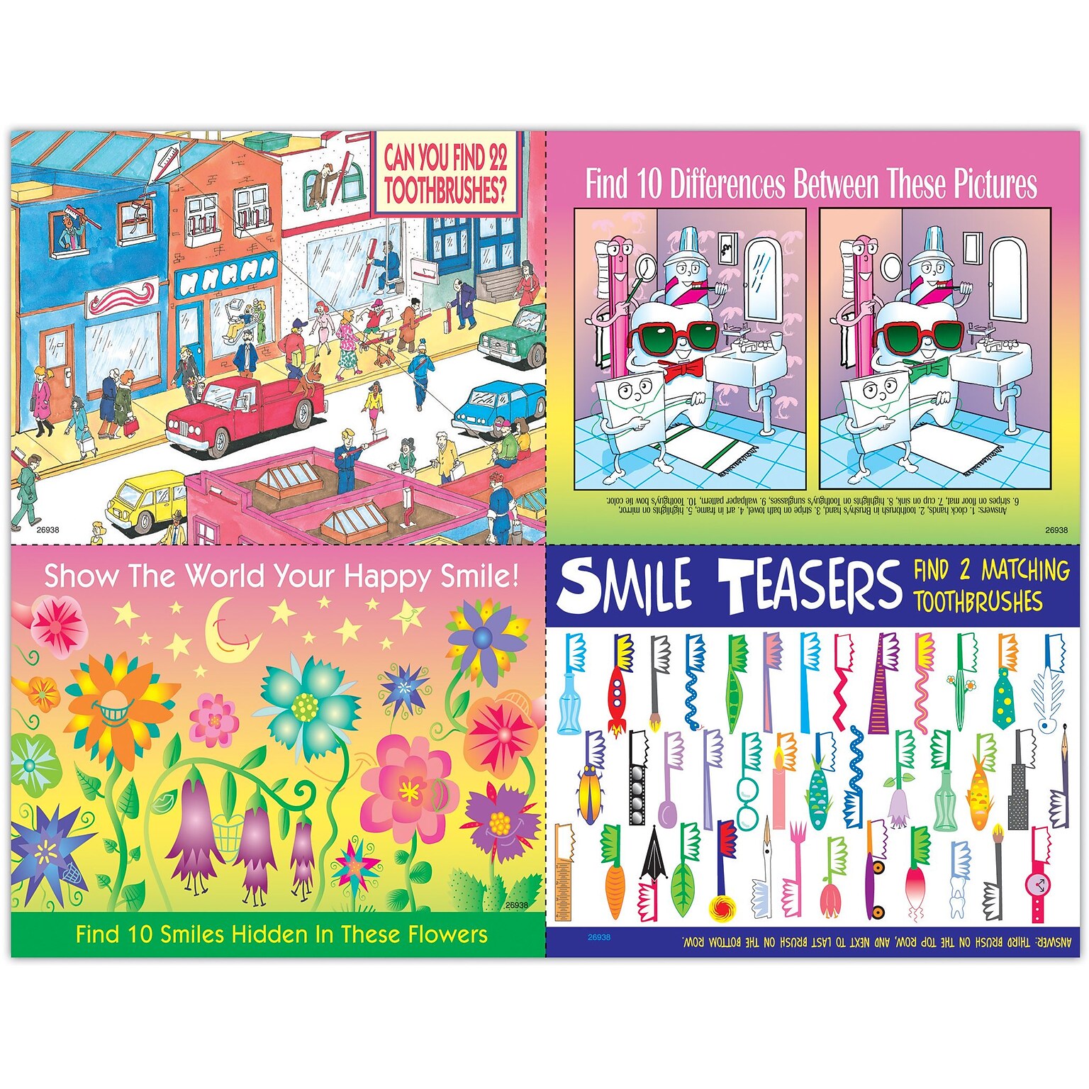 Patient Interactive Postcards; for Laser Printer; Assorted, 100/Pk