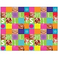 Graphic Image Laser Postcards, Smile Patchwork, 100/Pk