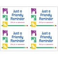 Graphic Image Postcards; for Laser Printer; Just a Friendly Reminder, 100/Pk