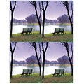 Generic Postcards; for Laser Printer; Lakeside Bench, 100/Pk