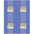 Gentle Dental Postcards; for Laser Printer; Colored Dots, 100/Pk