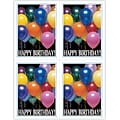 Generic Postcards; for Laser Printer; Happy Birthday Balloons, 100/Pk