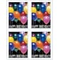Generic Postcards; for Laser Printer; Happy Birthday Balloons