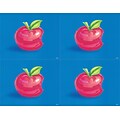 Graphic Image Laser Postcards, Large Red Apple, 100/Pk