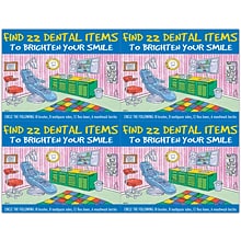 Patient Interactive Postcards; for Laser Printer; Find 22 Dental Items, 100/Pk