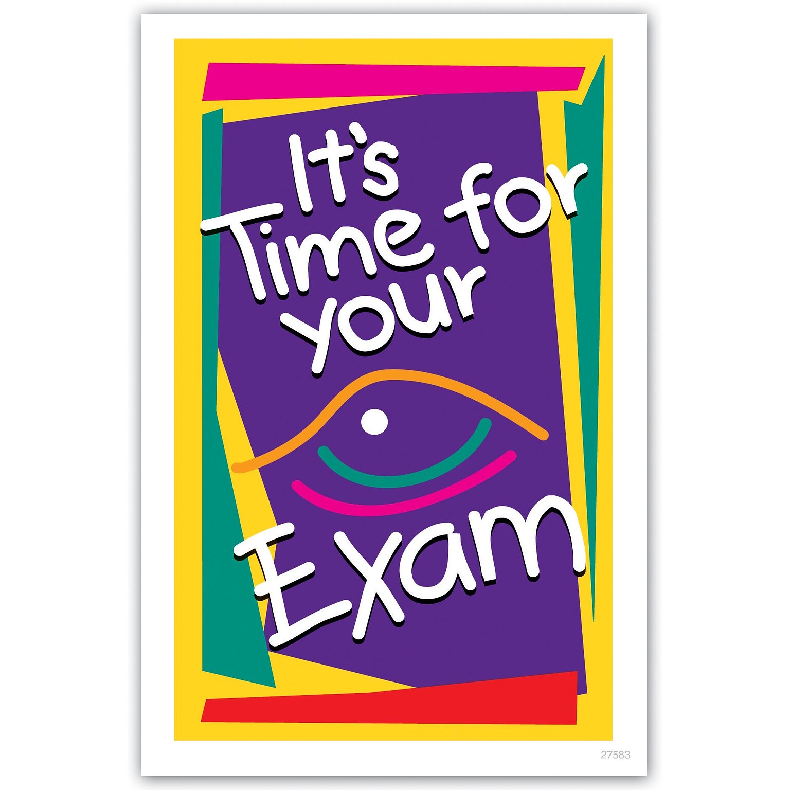 Graphic Image Postcards; for Laser Printer; Time for Exam, 100/Pk