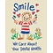 Recycled Postcards; for Laser Printer; Smile, We Care About Your Dental Health, 100/Pk