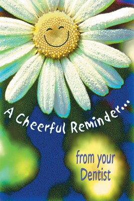 Humorous Laser Postcards; Smiling Daisy, 100/Pk