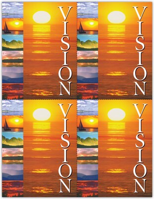 Scenic Postcards; for Laser Printer; Scenic Vision, 100/Pk