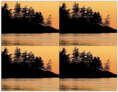 Generic Laser Postcards; Lakeshore, 100/Pk