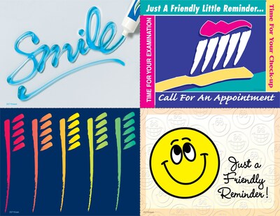 Graphic Image Assorted Postcards; for Laser Printer; Smile, 100/Pk