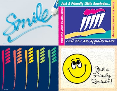 Graphic Image Assorted Postcards; for Laser Printer; Smile, 100/Pk