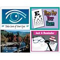 Eye Care Assorted Laser Postcards; Vision