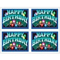 Graphic Image Postcards; for Laser Printer; Happy Birthday, Balloons, 100/Pk