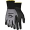 Memphis Gloves® Ninja® Breathable Nitrile Foam Gloves, Black/Gray, Extra-Large, 12/Pairs