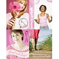 Photo Image Assorted Postcards; for Laser Printer; Think Pink, Prevent and Detect, 100/Pk