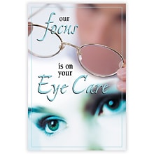 Photo Image Postcards; for Laser Printer; Focus-Eye Care, 100/Pk