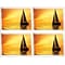 Scenic Postcards; for Laser Printer; Scenic Boat Sunset, 100/Pk