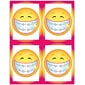 Orthodontia Postcards; for Laser Printer; Smiley Face with Braces, 100/Pk