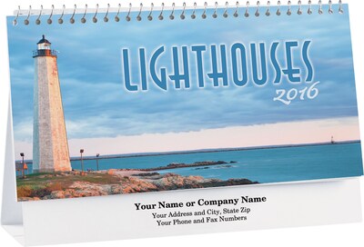 Desk Calendars; Lighthouse