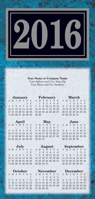 Tri-Fold Calendar Cards; Marble