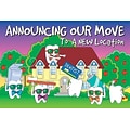 Toothguy® Postcards; for Laser Printer; Announcing Our Move, 100/Pk