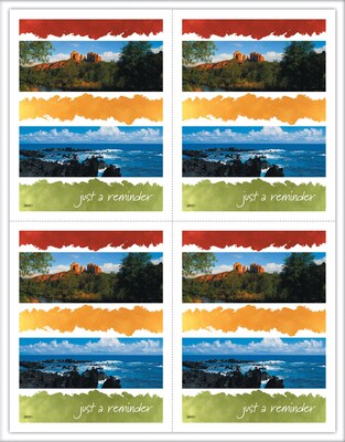 Generic Laser Postcards; Mountain/Shoreline, 100/Pk