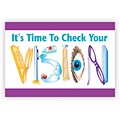 Graphic Image Postcards; for Laser Printer; Time to Check Vision
